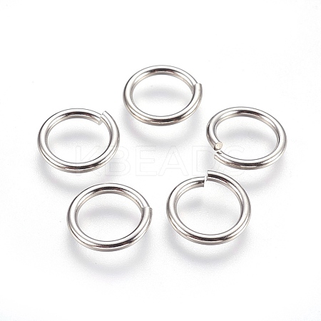 Tarnish Resistant 304 Stainless Steel Saw Cut Open Jump Rings STAS-P212-25P-14-1
