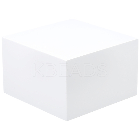 Baking Paint Wood Display Pedestals AJEW-WH20033-141A-02-1