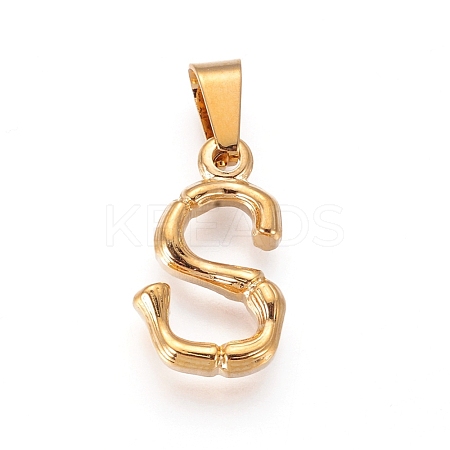 304 Stainless Steel Pendants X-STAS-F235-01G-S-1