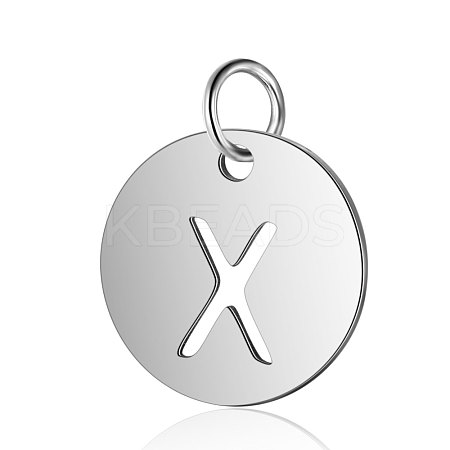 Non-Tarnish 304 Stainless Steel Charms STAS-S105-T514S-X-1