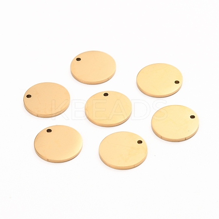 Ion Plating(IP) 304 Stainless Steel Charms LS-STAS-I141-03B-G-1