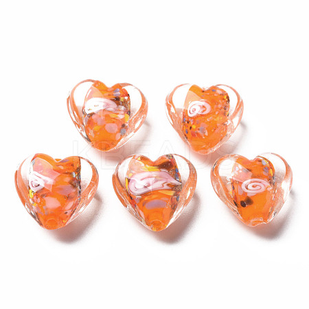 Handmade Lampwork Beads LAMP-T011-04A-1