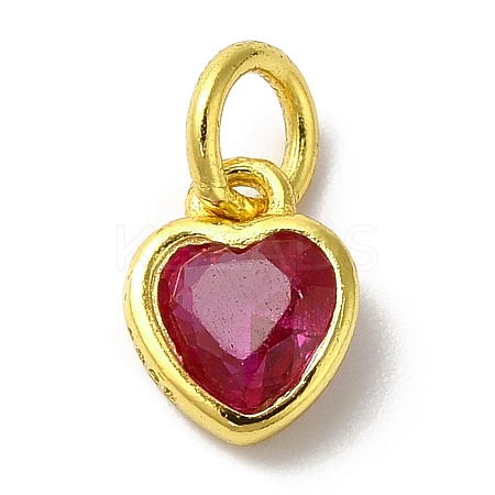 925 Sterling Silver Birthstone Charms STER-M0120-02A-G-1