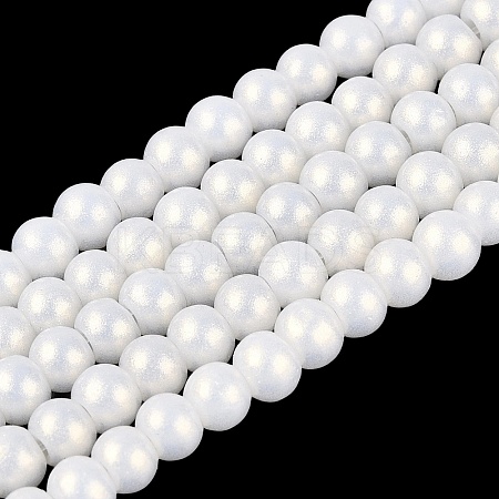 Baking Paint Glass Pearl Beads Strands LS-DGLA-ZX001-05B-01-1