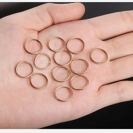 316L Surgical Stainless Steel Hoop Cartilage Earrings WGB51CA-68-1