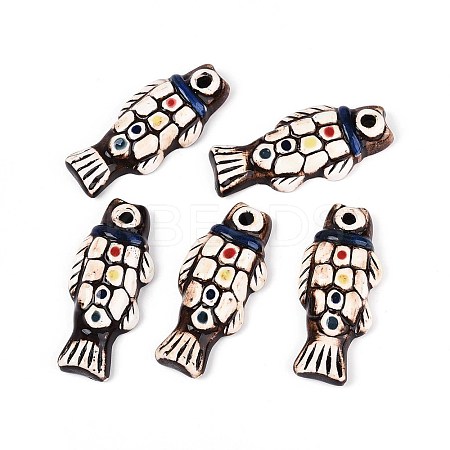 Handmade Porcelain Big Pendants PORC-T133-41-1