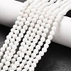 Natural Mashan Jade Round Beads Strands X-G-D263-4mm-XS01-1