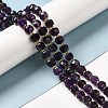 Natural Amethyst Beads Strands G-P508-A09-01-2