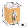 Desk Wood Cotton Rope Pen Holder Stand BT-TAC0012-11-3