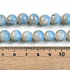 Baking Paint Glass Beads Strands DGLA-N008-10mm-06-5