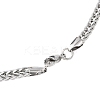 Non-Tarnish 304 Stainless Steel Chain Necklaces NJEW-P295-03P-5