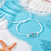 1Pc Adjustable Alloy & Waxed Cord Anklets for Women AJEW-LP0007-58A-3