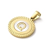 Ion Plating(IP) 304 Stainless Steel Pendants STAS-I204-Q-G-2
