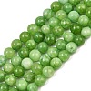 Natural Dyed White Jade Beads Strands GG-CBAEB22-B01-8mm-14-2