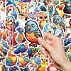 50Pcs Cartoon Birds Paper Sticker STIC-C012-06-3