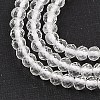 Natural Quartz Crystal Beads Strands G-K376-B02-01-4
