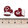 Baking Paint Glass Enamel Beads LAMP-R004-07A-4