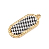 Printed 304 Stainless Steel Pendants STAS-C146-08G-01-2
