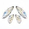 Epoxy Resin Pendants RESI-T057-27B-1