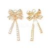 Brass Micro Pave Cubic Zirconia Pendants KK-I702-13G-1