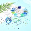 Handmade Polymer Clay Heishi Bead DIY Jewelry Kits DIY-FS0006-66B-9