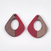 Resin & Wood Pendants X-RESI-S358-06D-2