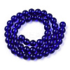 Transparent Glass Beads Strands X-GLAA-T032-T8mm-15-2