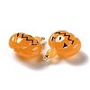 Halloween Pumpkin Transparent Resin Pendants LS-RESI-B010-03A-3