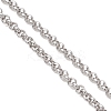 304 Stainless Steel Rolo Chain Bracelet Making AJEW-JB01513-3