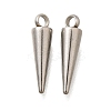 201 Stainless Steel Pendants STAS-F311-05P-06-1