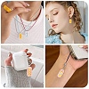 15Pcs Oval Imitation Food Opaque Resin Pendants RESI-YW0005-07-6