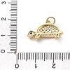 Rack Plating Brass with Cubic Zirconia Pendants KK-Q017-01D-G-3