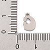 Non-Tarnish 201 Stainless Steel Charms STAS-U016-01P-G-3