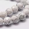 Natural Howlite Beads Strands G-D840-44-8mm-3