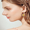 14Pcs 7 Colors Transparent Resin Pendants FIND-LP0002-66-3