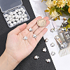 40Pcs Brass Charms KK-BBC0001-02-3