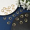 SHEGRACE Brass Leverback Earring Findings XGR0091G-88G-4