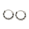 316 Surgical Stainless Steel Hoop Earrings EJEW-D096-12AS-16-1