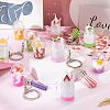 DIY Cute Tassel Keychain Making Kits DIY-OC0003-97-5