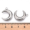Non-Tarnish 201 Stainless Steel Pendants STAS-R100-06-3