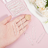 20Pcs Alloy Open Back Bezel Big Pendants FIND-CA0008-87S-3
