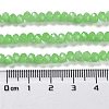 Baking Paint Imitation Jade Glass Bead Strands LS-DGLA-A034-J4MM-A9-4