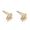 304 Stainless Steel Stud Earring Findings X-STAS-L211-05C-G-1