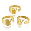 Alloy Cuff Finger Rings X-RJEW-S038-195Y-G-NR-2