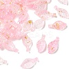 Transparent Acrylic and Gold Foil Pendants AC-CBAF9C1-04A-09-1