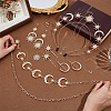 8 Styles Alloy Jewelry Sets SJEW-OC0001-02G-3