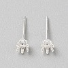 925 Sterling Silver Earrings Findings LS-FIND-WH0152-680B-1