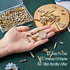 200Pcs 20 Style Tibetan Style Alloy Beads FIND-CD0001-33-5