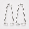 304 Stainless Steel Triangle Rings X-STAS-S079-138A-02-1