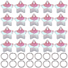 50Pcs Electroplate Glass Charms GLAA-SP0001-89-1